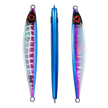 Jigging Pro Luminous Jigging Lure 40g 60g 80g 100g Shore Jig Lure for Mackerel Fish Hard Saltwater Fishing Lure Fishing Gear – Metal Jig – view 2