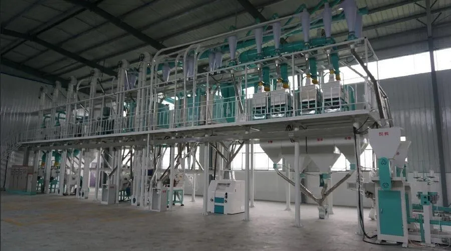 Large Maize Processing Plant Maize Flour Production Line Maize Milling Machine