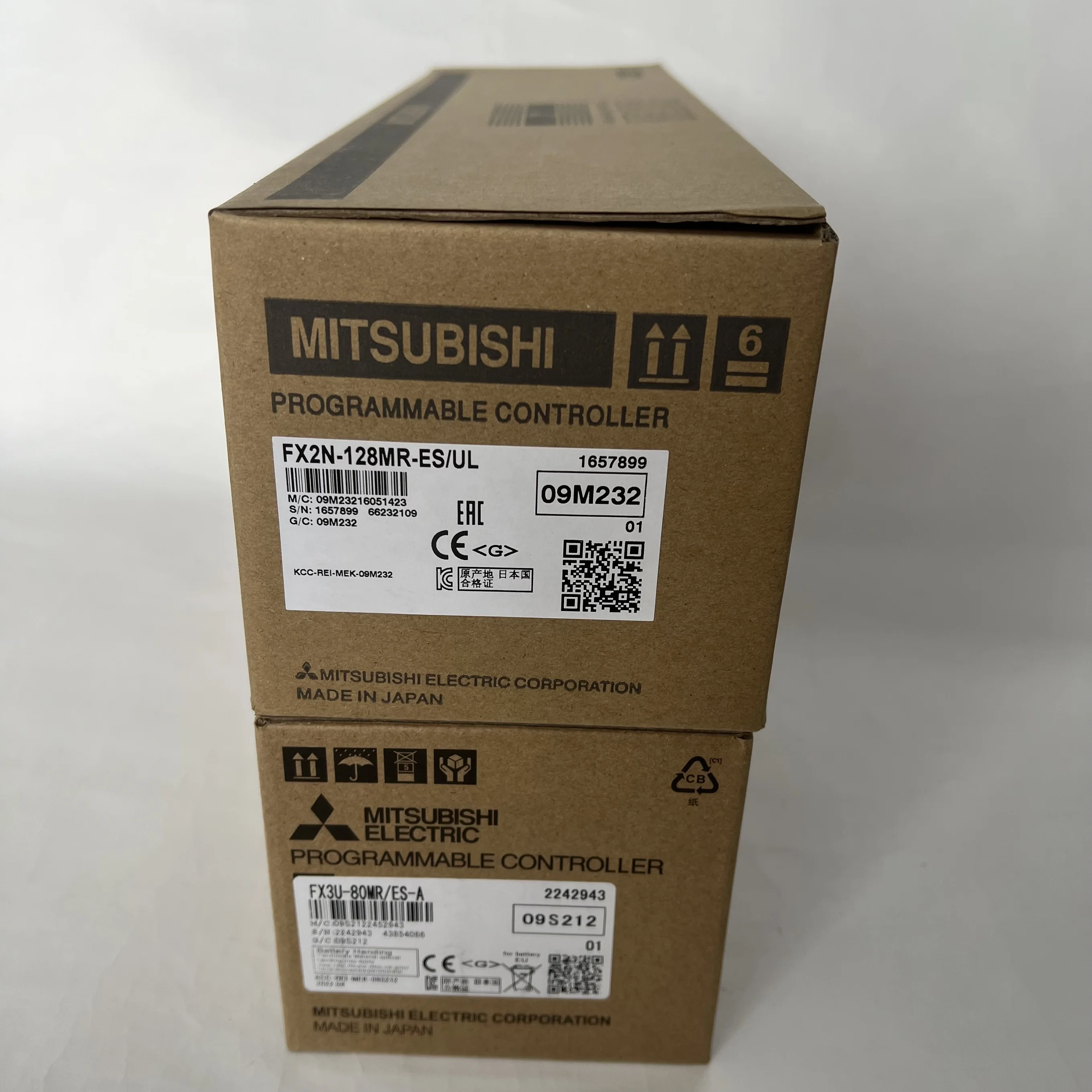 Mitsubishi PLC FX2N-128MR-ES/UL FX3U-80MR/ES-A Mitsubishi PLC FX2N-128MR-ES/UL FX3U-80MR/ES-A