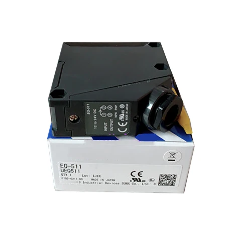 Nowy oryginalny czujnik fotoelektryczny EQ-511 z serii EQ, przeznaczony do linii produkcyjnych w zakresie automatyki przemysłowej do wykrywania obiektów, wykrywania położenia oraz zliczania. Charakteryzuje się wysoką dokładnością wykrywania oraz szybką prędkością reakcji