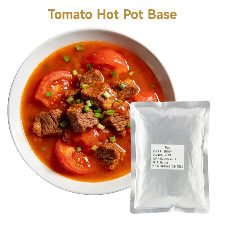 Tomato bazni umak Voćna kiselina Malo slatkoća Apetitno blagi okus Ne začin za pečene jela Vrući lonac Zapadni brz