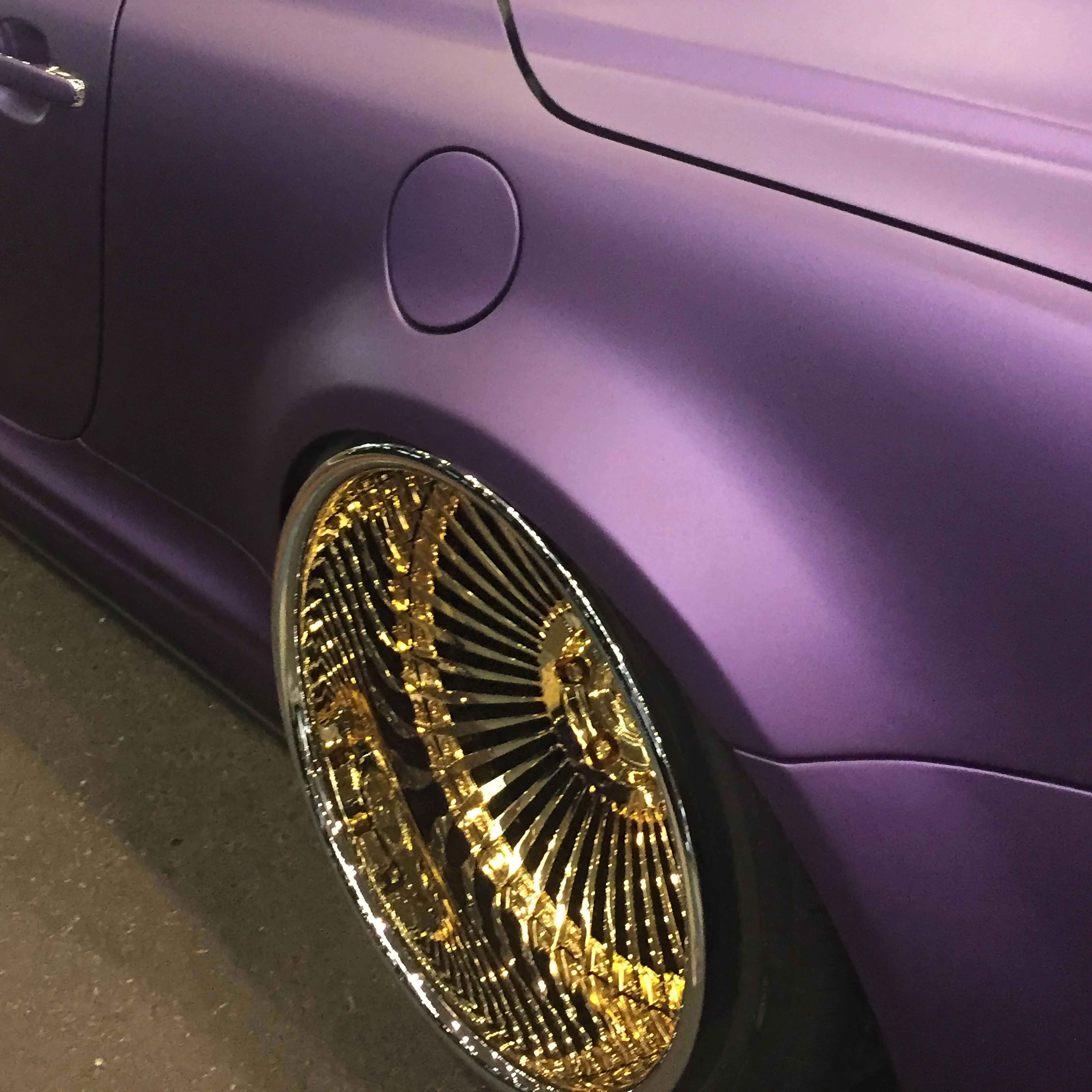 XL 2-piece Forged Gold Rim 5x120 5x112 5x114.3 Forged Wheel 18 19 20 21 22 23 Inch Show Car Stance Wheels - Image 3