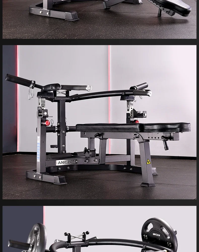Adjustable Plate Loaded Multi-Bench Chest Press Gym Equipment