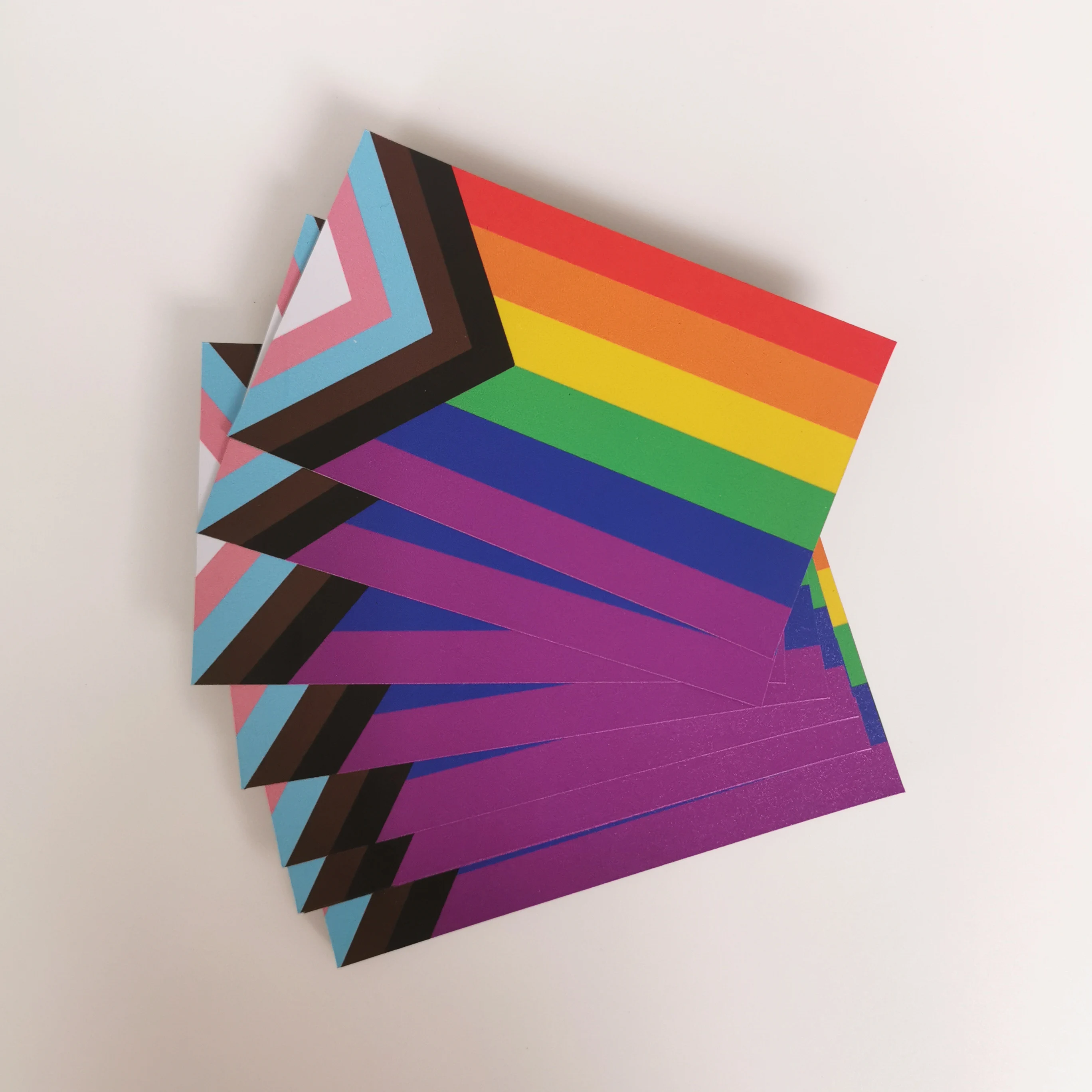 Compuye Rainbow Magnetic Stickers Car Magnet Bumper Sticker Gay Pride Rainbow Car Magnet Heart Decal Love Wins Bumpers Refrigerator Decorations 8 P