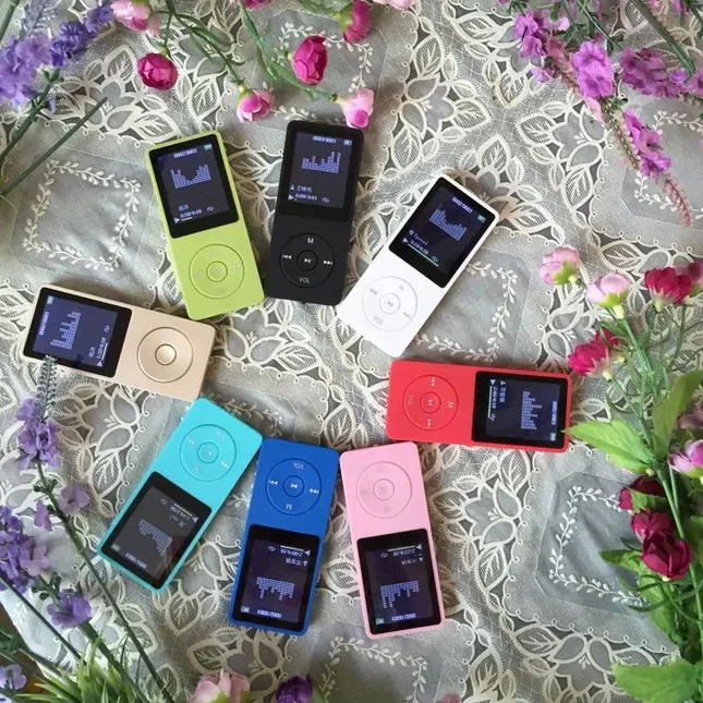 Portable BT MP3 MP4 Push Button Student Listening High Quality Music Player E-book Playback
