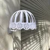 Wall-mounted style [hat circumference 50cm] white