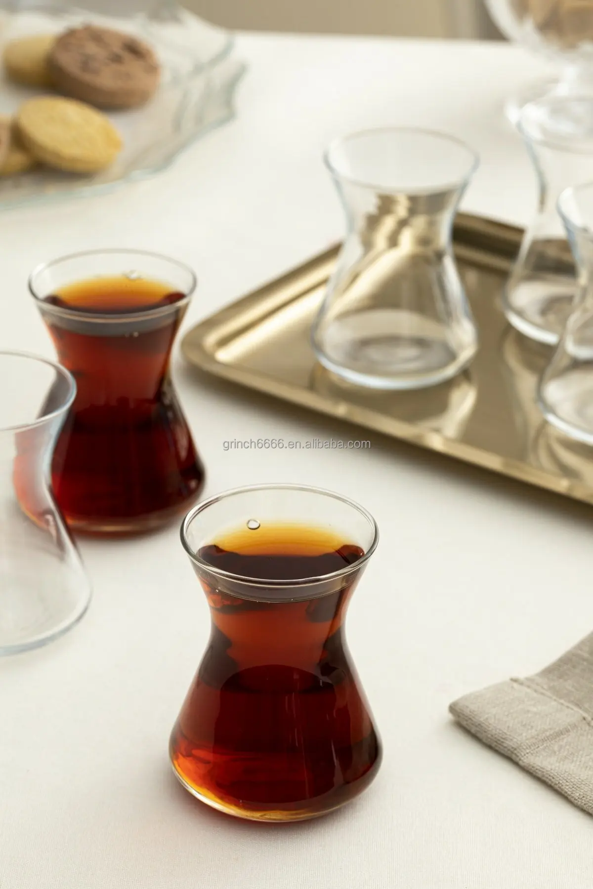 Source Conjunto de copo de chá metálico de prata e prata turca, copo de  café para chá, leite e chá de vidro com fecho à mão on m.alibaba.com