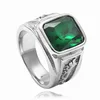 Vintage Silver Green Stone (US)