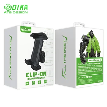 DIKA Universal 360 Rotatable Full Protection Scooter Bicycle Motorcycle Mount Bike Phone Holder