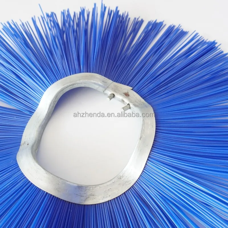 Escova da bolacha da limpeza do fluxo da neve das vendas diretas da fábrica para a limpeza da estrada ou da entrada de automóveis 2