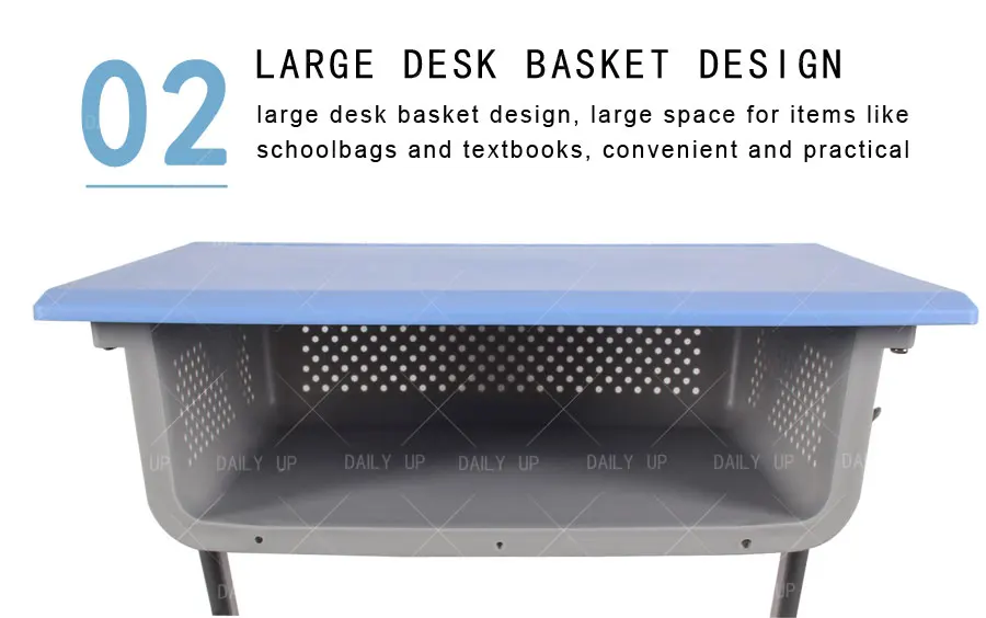 Wholesale School Desk Chair Set desk and chair set for school students single seat school desk and chair