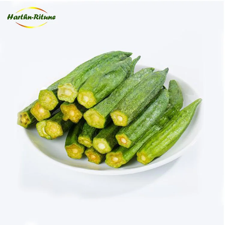 Atacado da China, Lanche Saudável, Quiabo Frito a Vácuo, Batata Vegetal Crocante