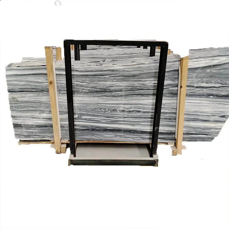 Cheap Price Factory Price Putin Wood Marble Special Price Engineering Large Slabs For School Mall Sports Venues Wall And FLoor
