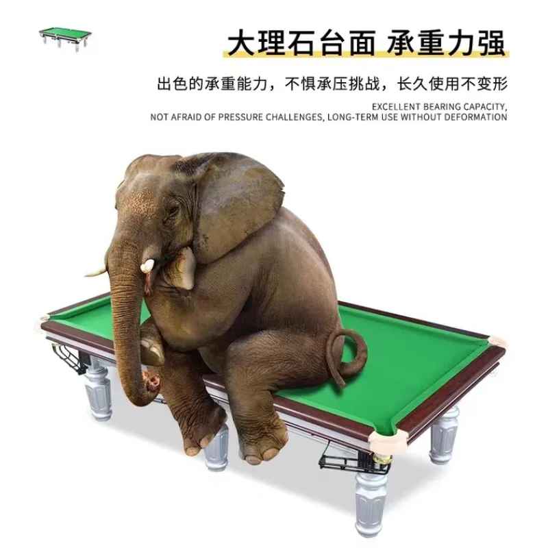 Фабрика Laixin снукер бильярдный стол развлекательный клуб специальный высококлассный шариковый стандартный черный восемь бильярдных