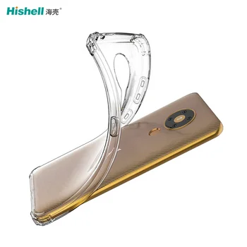 Clear Transparent Plain TPU Anti UV OEM and ODM Factory Price Case Mobile Cell Phone Case Cover For Nokia 5.3