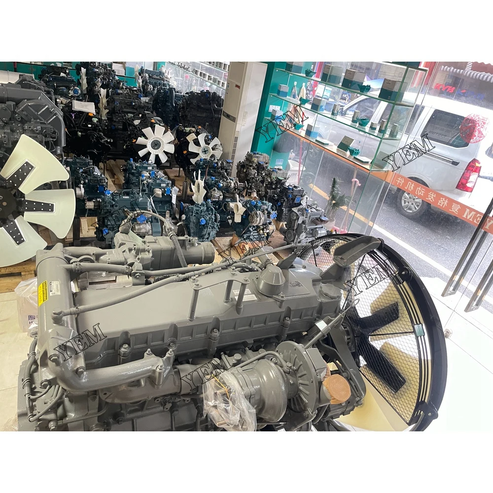 For Isuzu 4JJ1 Complete Engine Assy High Performance Engine Parts 4
