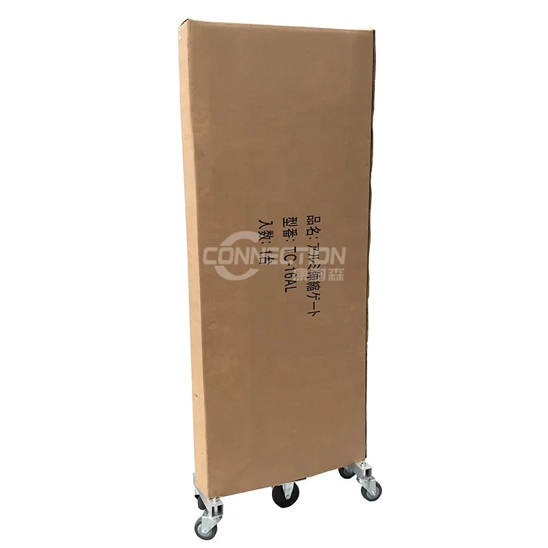 Foldable Aluminium Expandable Security Fence Sliding Gate Aluminium Expandable Gate