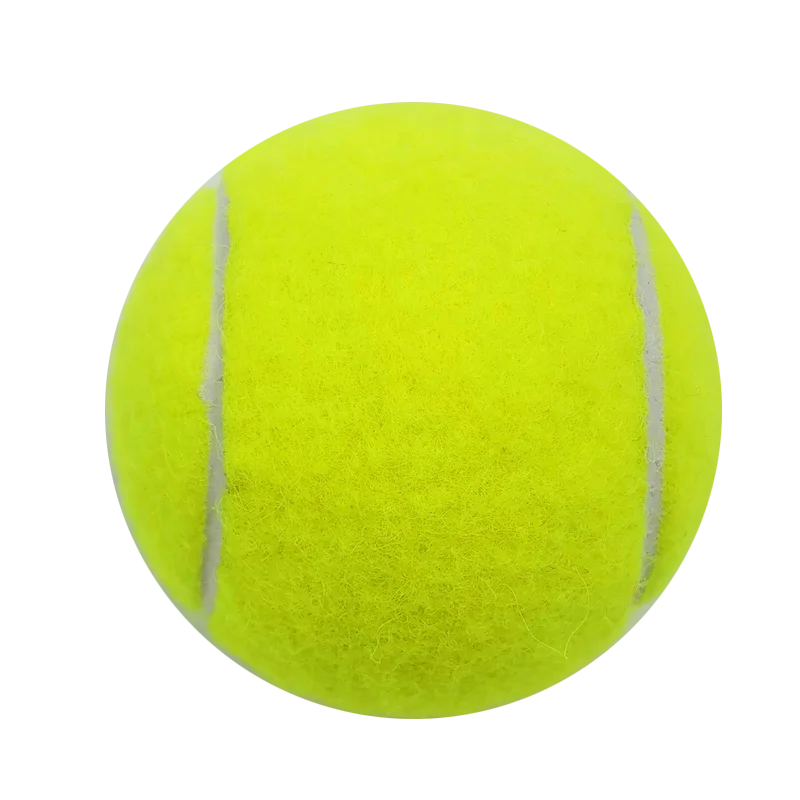 Balle de tennis professionnelle de haute qualité en provenance de Chine, 45 % de laine et caoutchouc naturel, pour la compétition et l'entraînement professionnels.