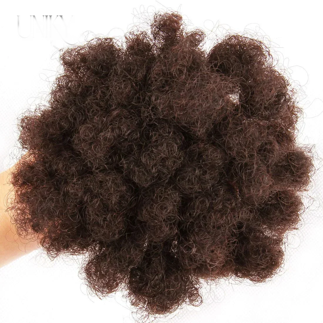 Extension DreadLock Capelli Umani Trecce Castane Trecce All'Uncinetto Mongole Afro Ricci Crespi 60 Fili_voghion.com