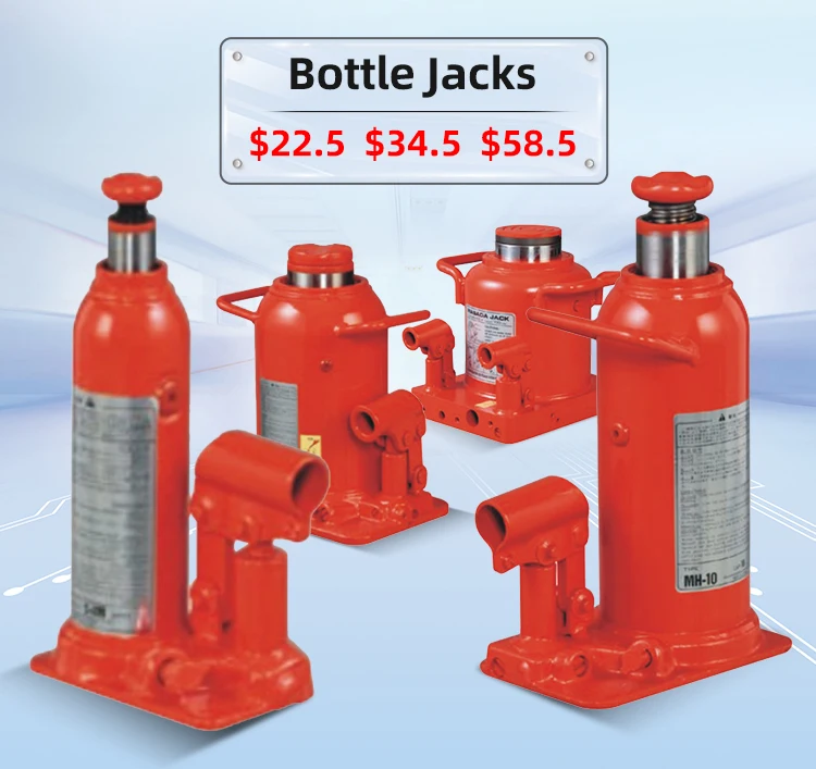 Hpd4i Masada Bottle Jack Hydraulic Capacity 4t Gross Mass 4.4kg