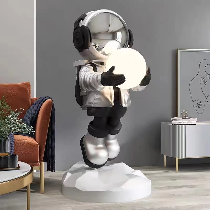 Spaceman Custom Custom Spaceman Astronaut Sculptures for Home Decoration