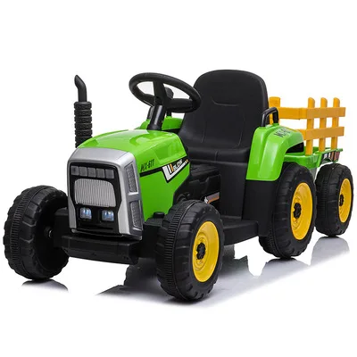 battery operated ride on tractor