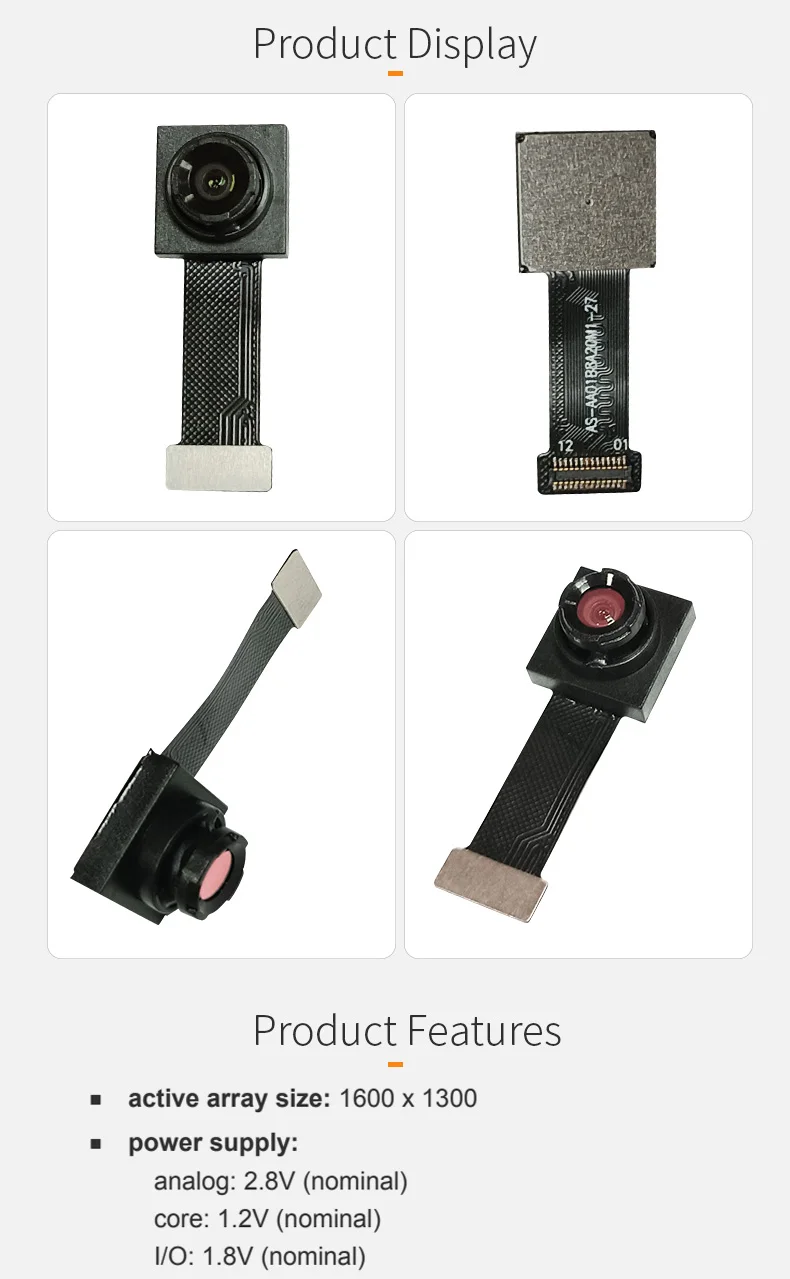 DGZX Global Exposure OG02B10 Action Camera 2MP 60fps Color Drone Aerial Photography HD Lenses Module AR VR SLAM Camera插图1