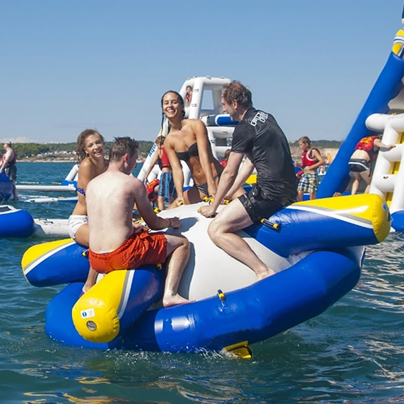 Water Park Rocket Jr Customized Pvc Toy Inflatable Spinner Floating Pvc ...