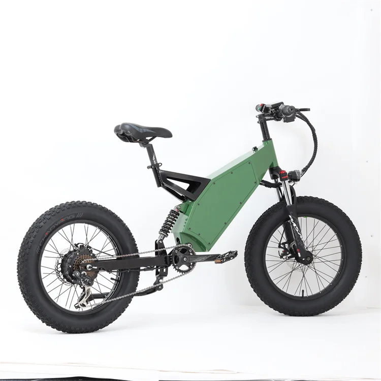 Sur Ron Ebike 3000w 5000w 8000w Full Suspension 26 Inch Fat Tire