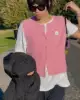 Gilet rosa