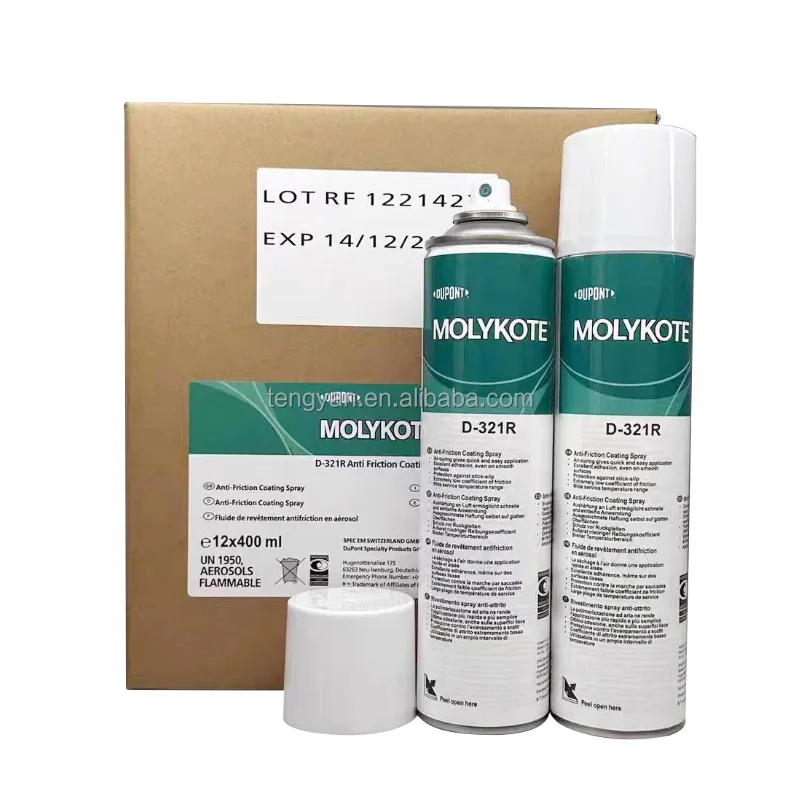 MOLYKOTE D-321-R Molybdenum Disulfide Antifriction Coating for