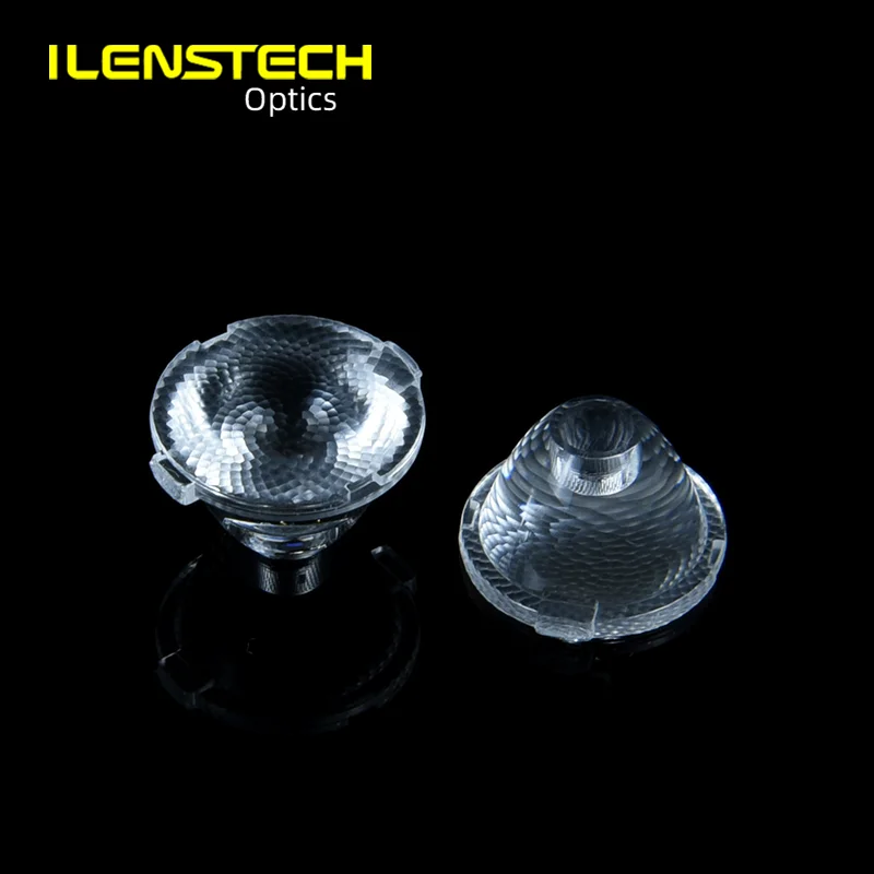 15mm Transparent LED Lens Reflector Collimator 30 45 60 1560 1030 1060 Degree for Trailer Tail Light
