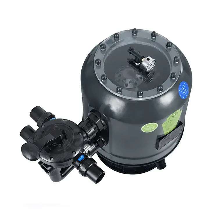 Factory Price Side Mount Sand Filter Circulation Visible Laminated Sand Filter for Swimming Pool and Spa