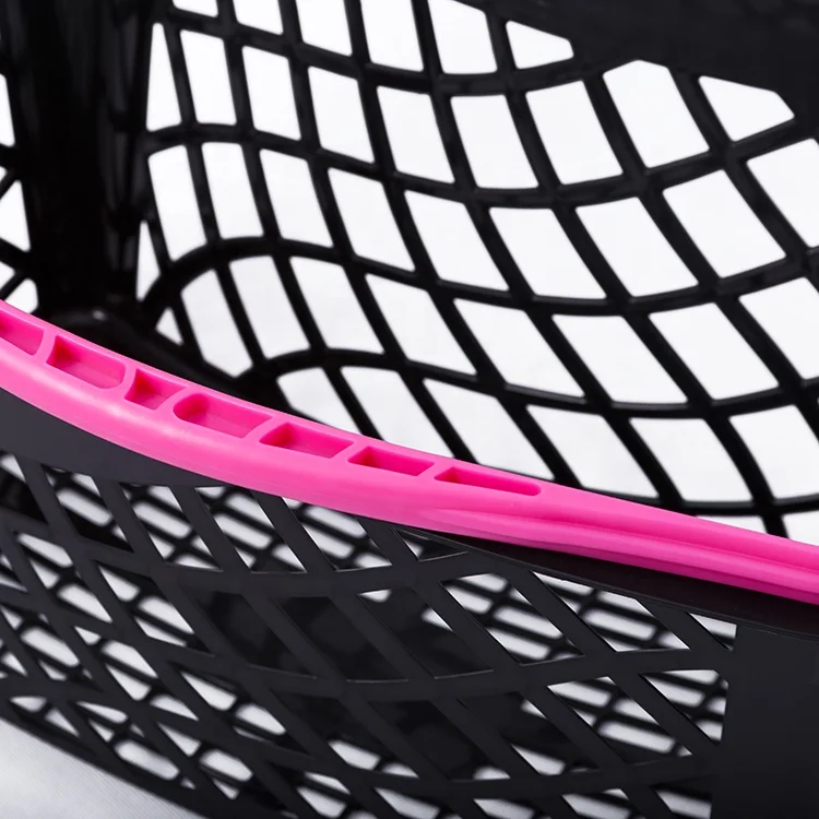 Western Single Handle Retail Cosmetic Store Plastic Collapsible Mini Shopping Baskets Customized Logo for Small Spaces