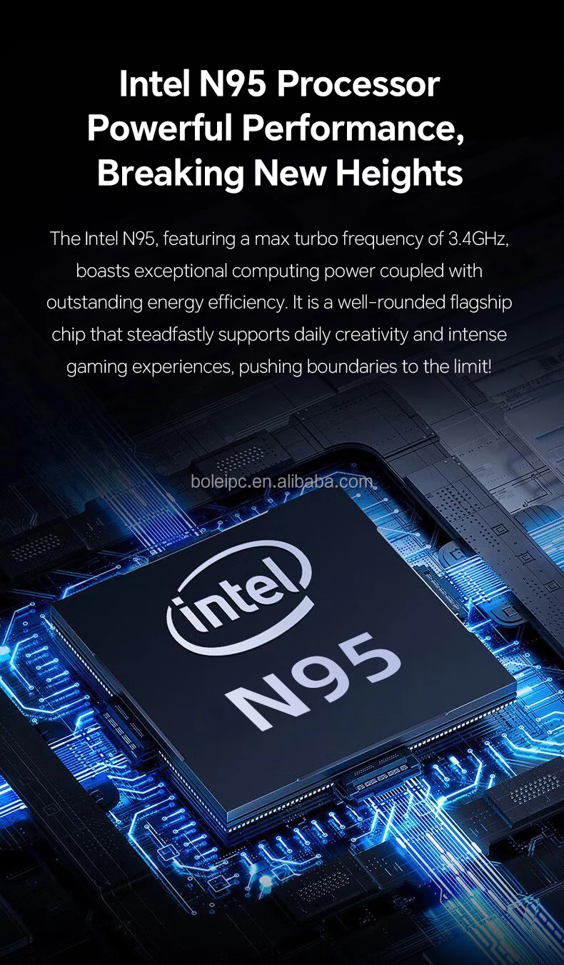 15,6 дюймовый легкий и ультратонкий ноутбук 11th N5095 с высокой памятью 12 Гб ОЗУ 128 ГБ образовательный бизнес-ноутбук OEM дешевый ноутбук