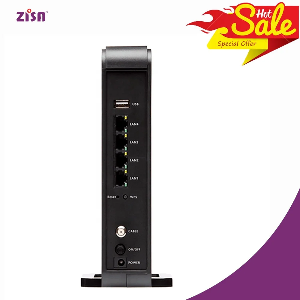 Cheap price ZISA ARRIS SB6183 Cable Modem + AC1750 WiFi Router Bundle cable modem