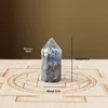 Agate dentelle bleue (env.3,5-4 cm)