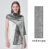 leopardo grigio - 170x45 cm