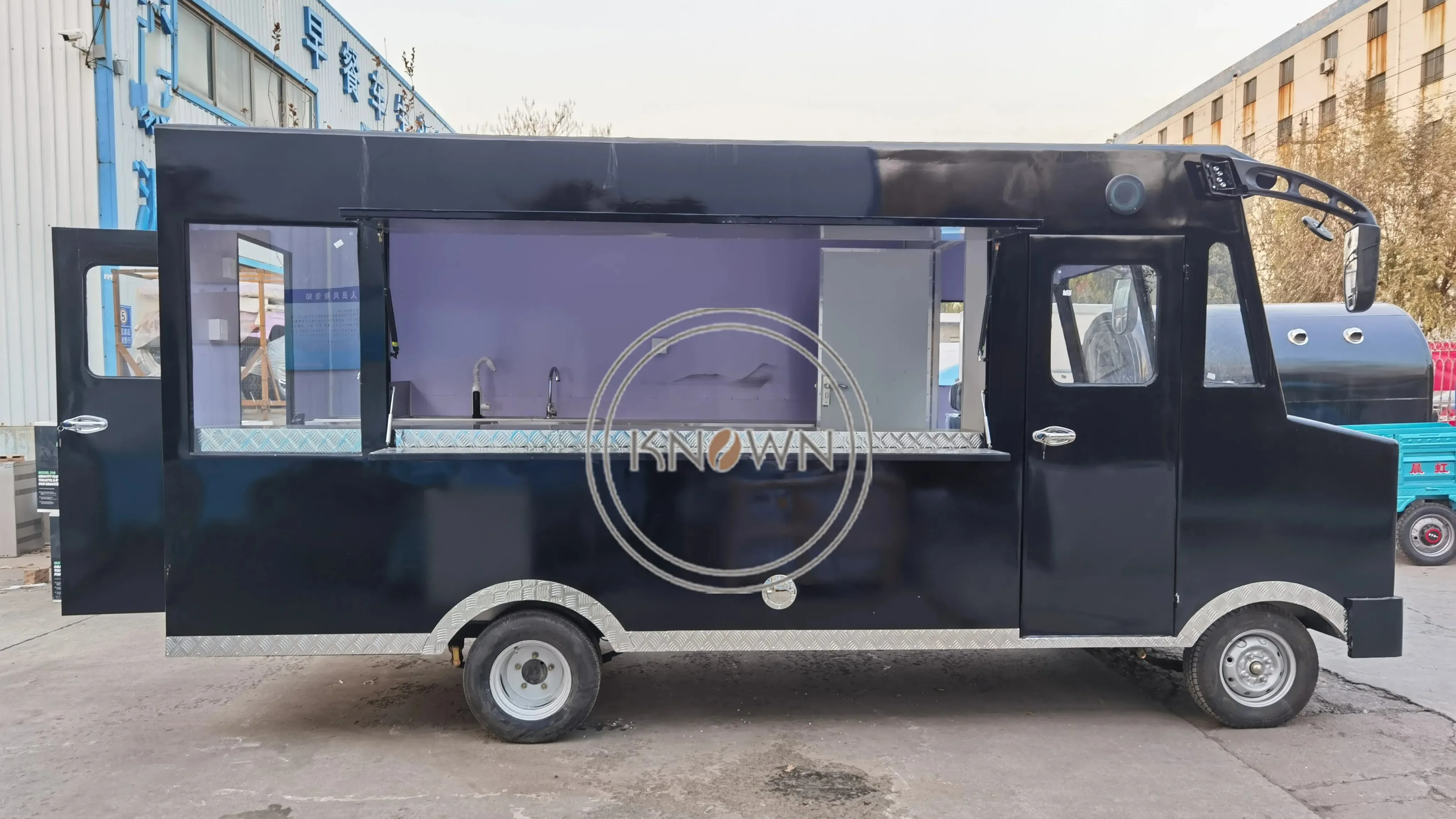 Oem Ice Cream Vending Cart Mobile Electric Food Truck Hot Dog Catering ...