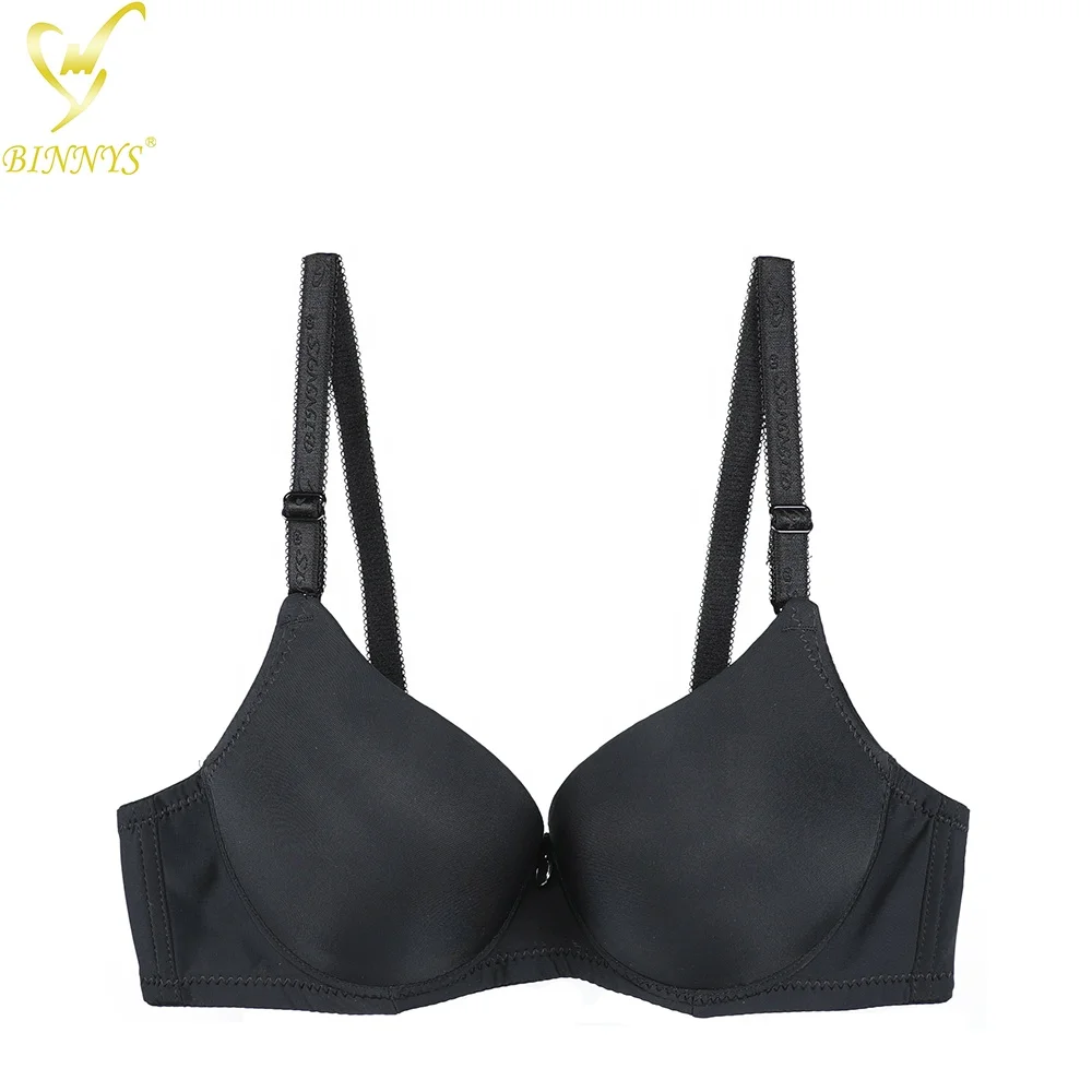 Binnys Wholesale Comfortable Nylon B Cup Solid Underwire Women Bra