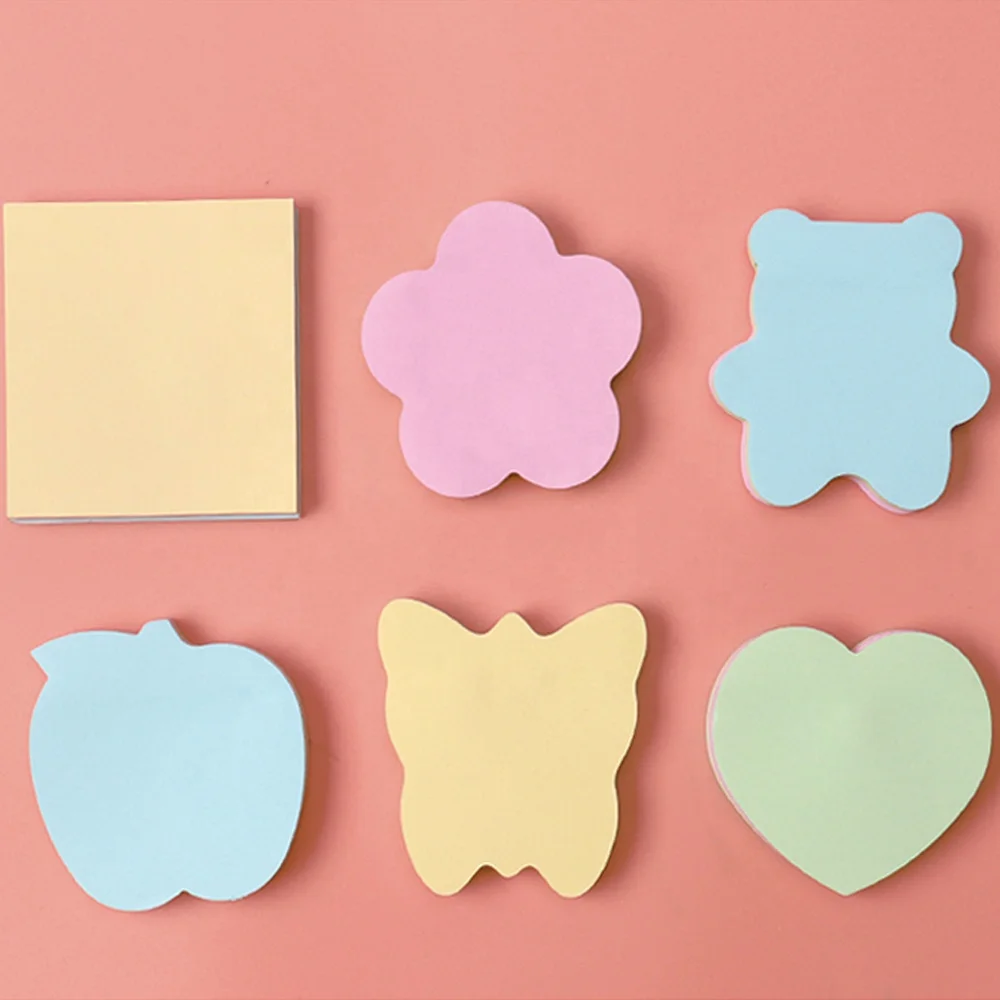 Make Heart-Shaped, Star-Shaped Sticky Notes of Various Shapes - China  Sticky Notes, Memo Notes