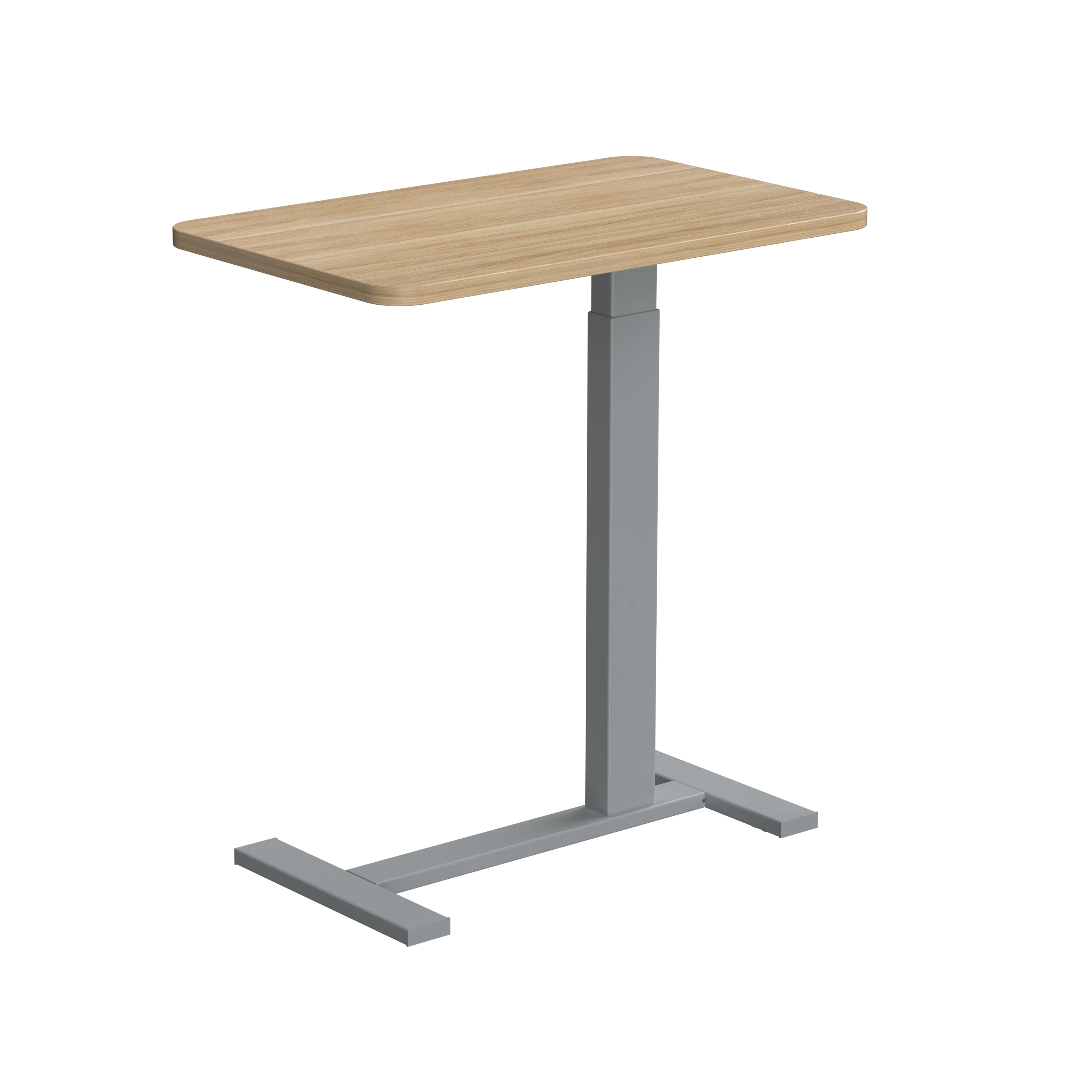 Adjustable Hospital Dinner Table Medical Gas-Spring Folding Overbed Table  Gaming Stand Desk
