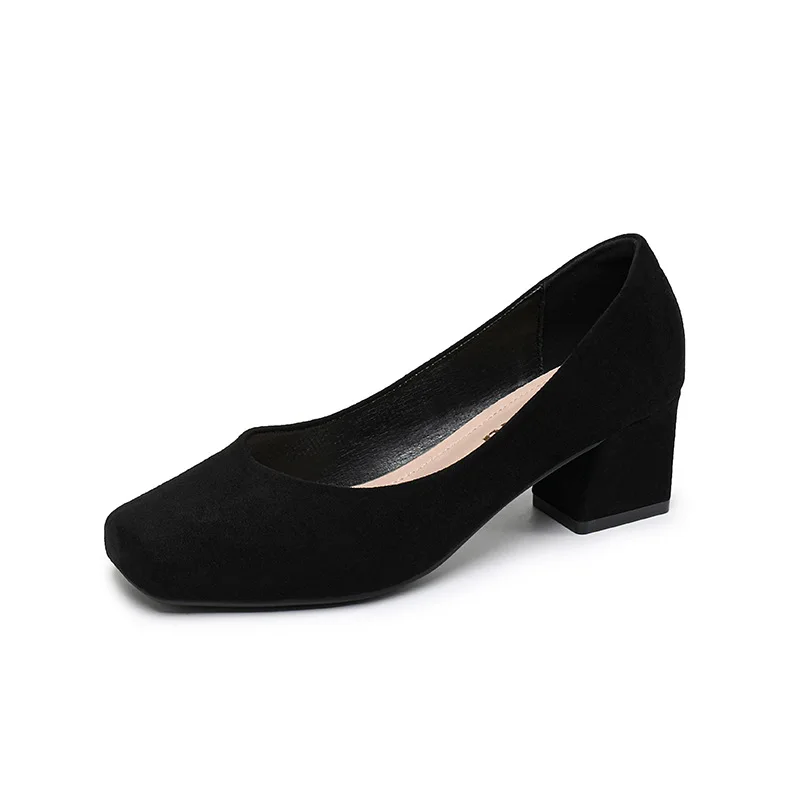 Sharp Toe Heel Shoes Single Shoe Women's 2025 New Non Tiring