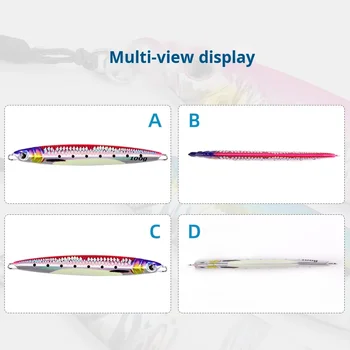Metal Bionic Scale Carp Imitation Dying Fish Lure Hook for Freshwater Casting Saltwater Fish Long-Distance Fishing – Metal Jig – view 4