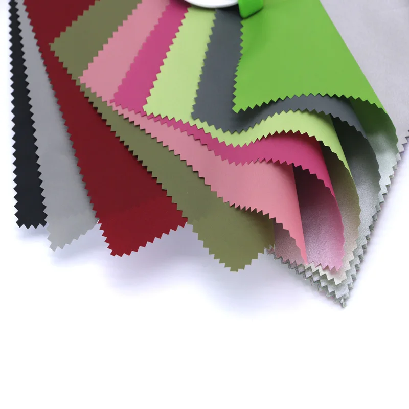 Raincoats Type and Polyester PVC PU Coated Fabric Polyester Material Rain Coat