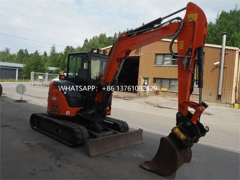 物 ZX55UR-5B(モノブームフロント)｜木材グラップル仕様機シリーズ