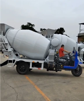 Cheap price easy operation factory supply small truck concrete mixer truck for sale