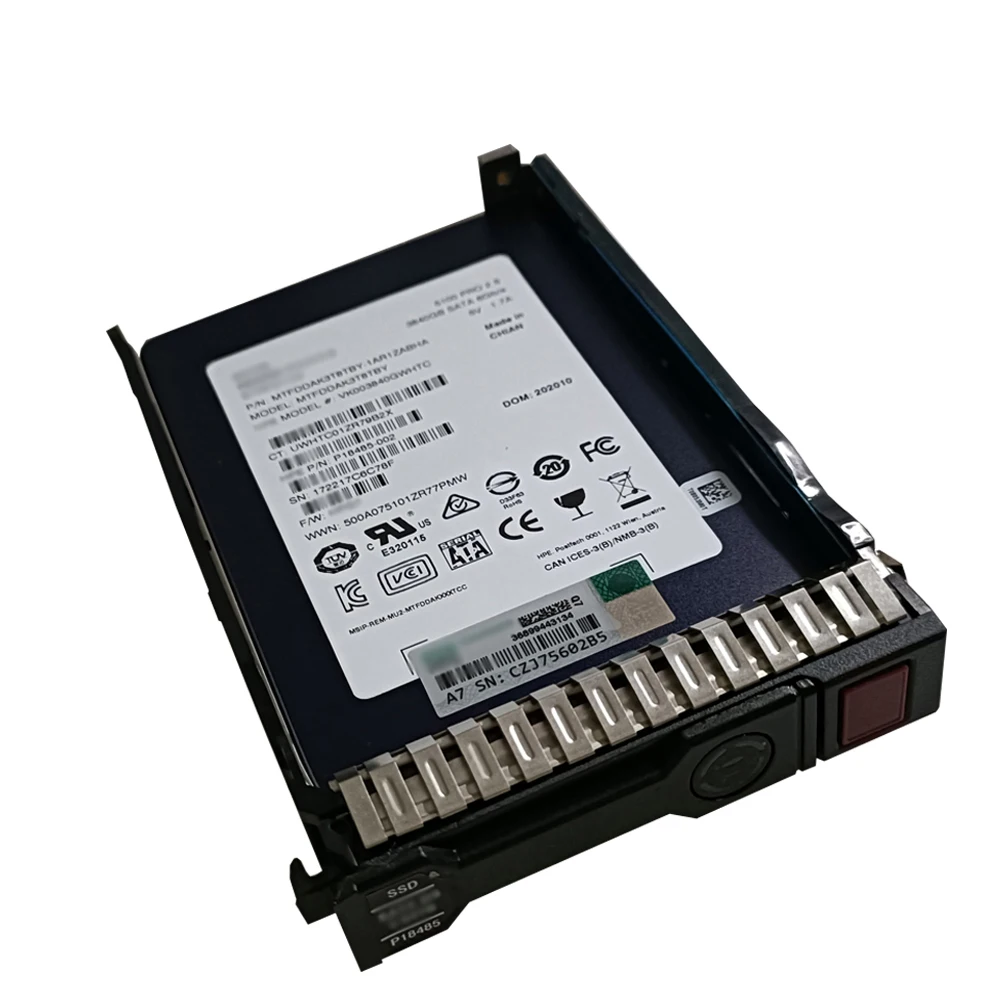 G9 G10 Ssd P18426b21 P18484001 1.92tb 2.5in Ds Sata6g Sc Mv Read