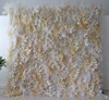 White Pampas Leaves Wall 05