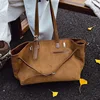 Marron sans pochette (daim